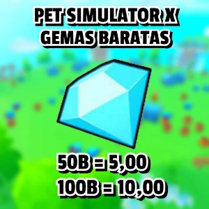 Pet Simulator X - (Psx) 50B Por R$5,00 - 100B Por R$10,00 - Roblox