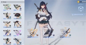Conta Tower Of Fantasy - Nemesis, Lin, Ruby, Saki, Cláudia - Outros