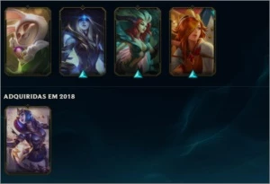 Conta League of Legends Ouro I LOL