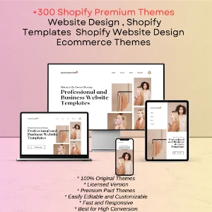 +300 Shopify Themes - Serviços Digitais
