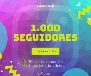 1000 SEGUIDORES INSTAGRAM - BRASILEIROS C/ REPOSIÇÃO - Redes Sociais