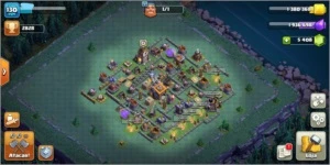 Clash of Clans cv11 5408 gemas semi full barato