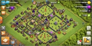 Clash of Clans cv11 5408 gemas semi full barato