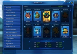 Vendo conto gdmo serve omega - Digimon Masters Online