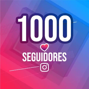 Mil seguidores Instagram - Redes Sociais