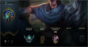 SMURF LOL PLATINA 4 - 49LP - League of Legends
