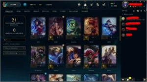 Conta Smurf Ouro1 - Para reset season 11 E-mail n confirmado - League of Legends LOL