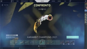 conta valorant plat 3 recheada de skin
