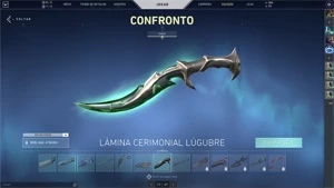 conta valorant plat 3 recheada de skin
