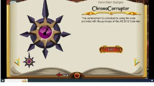 Conta AQW Com Class (RARE) ---->   ChronoCorruptor - Adventure Quest World