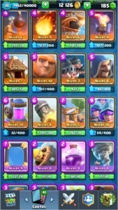 vendo conta do Clash Royale com 16 lendárias