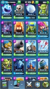 vendo conta do Clash Royale com 16 lendárias