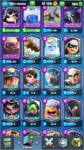 vendo conta do Clash Royale com 16 lendárias