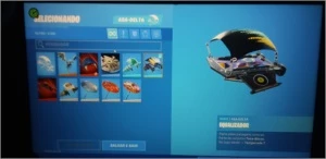 Conta de fortnite com Valquiria e Kelon ken