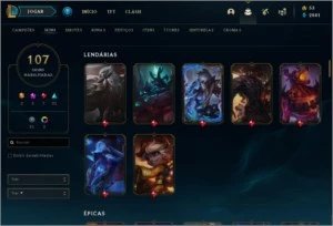 CONTA DE LOL/promoção - League of Legends