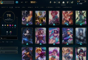 Conta com sona prestígio - League of Legends LOL