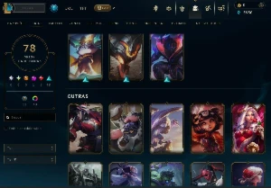 Conta com sona prestígio - League of Legends LOL