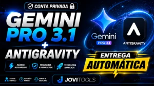 GEMINI 3.1 PRO + 1K FLOW + ANTIGRAVITY | PRIVADA | 30 DIAS - Inteligência Artificial