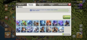 Conta COC cv 14 desapego rápido - Clash of Clans