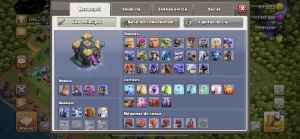 Conta COC cv 14 desapego rápido - Clash of Clans