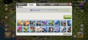 Conta COC cv 14 desapego rápido - Clash of Clans
