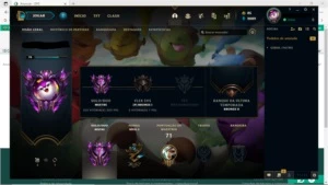 Conta LoL Mestre 300 PdL - League of Legends