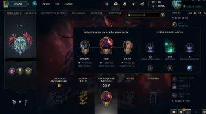 Conta lol level 432 - League of Legends