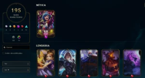 Level 497 | 195 Skins Full Champ | Main Thresh 600K | - League of Legends LOL