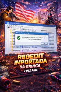 Regedit Importada Free Fire