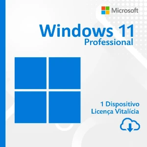 Licença Windows 11 Pró (Original e Vitalícia) - Softwares e Licenças