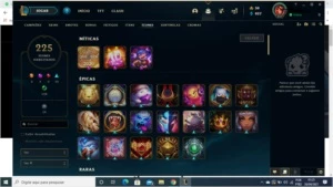 Conta Prata 1, Com 390 Skins, Full Campeões. - League of Legends LOL