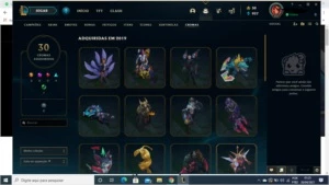 Conta Prata 1, Com 390 Skins, Full Campeões. - League of Legends LOL