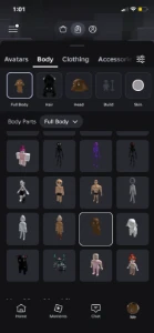 Conta korblox feminina/Masculina Roblox