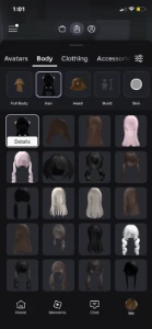 Conta korblox feminina/Masculina Roblox