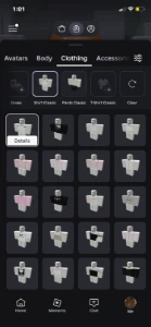 Conta korblox feminina/Masculina Roblox