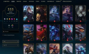 Conta Lol | 333 Skins | Season 2012 | 100% Segura - League of Legends