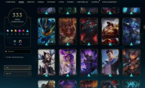 Conta Lol | 333 Skins | Season 2012 | 100% Segura - League of Legends