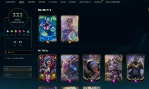 Conta Lol | 333 Skins | Season 2012 | 100% Segura - League of Legends