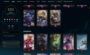Conta Lol | 333 Skins | Season 2012 | 100% Segura - League of Legends
