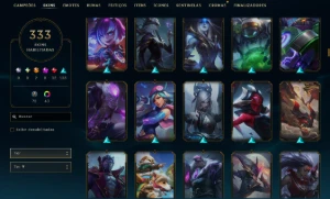 Conta Lol | 333 Skins | Season 2012 | 100% Segura - League of Legends