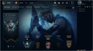 CONTA COM 223 SKINS E 320 ÍCONES - League of Legends LOL