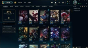 CONTA COM 223 SKINS E 320 ÍCONES - League of Legends LOL
