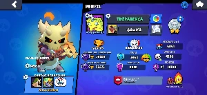 Conta de brawl stars gemada
