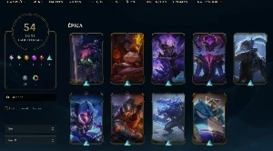 Conta League of Legends Full Acesso - 116 Champs e 54 Skins LOL