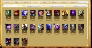 conta prata s6 - League of Legends LOL