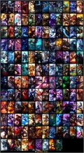 CONTA DIAMANTE V COM TODOS CAMPEÕES E 141 SKINS - League of Legends LOL