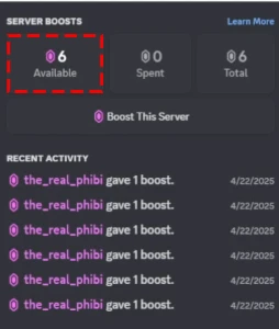 Servidor Discord com TAG - Outros