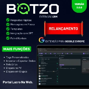 BOTZO – Extensão CRM para Wh4tsApp Web 2025 - Outros