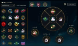 Conta League of Legends com todos os campeões e gold 3 LOL