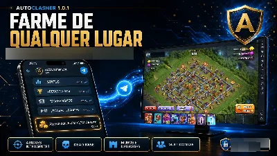 Bot para Clash of Clans PC Farm Automático Multi Contas